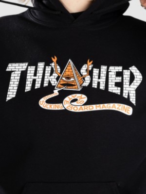 Thrasher X Toy Machine Pyramid Hoodie - buy now | ID-747831